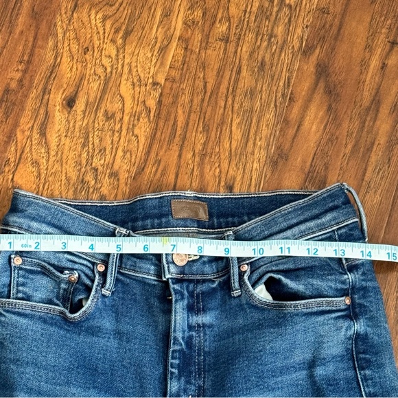 MOTHER Blue Flare Jeans - Picture 5 of 10